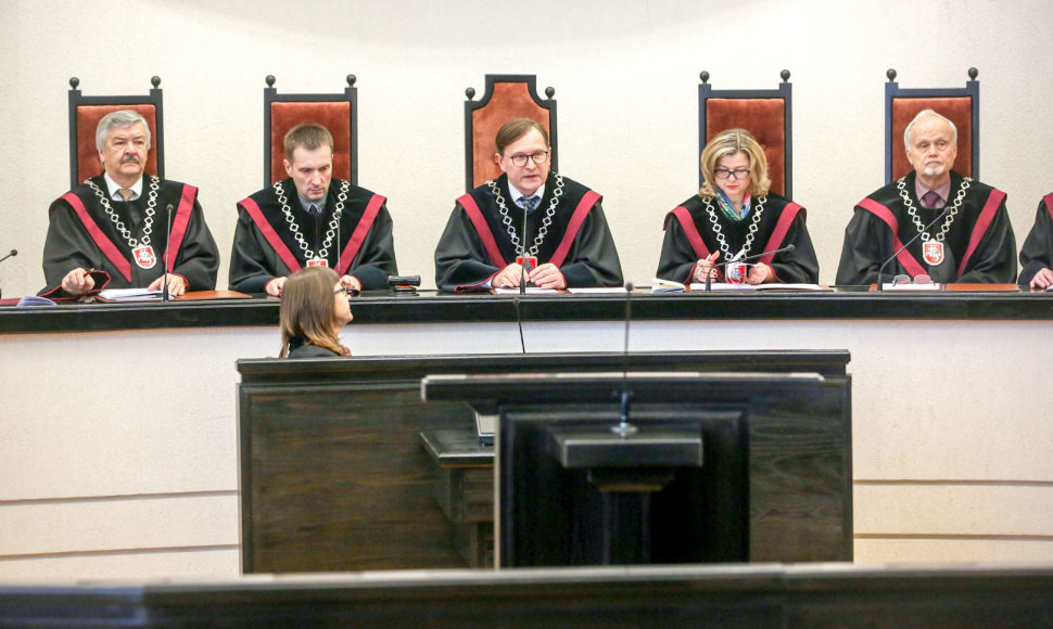 Skelbiamas Konstitucinio teismo sprendimas