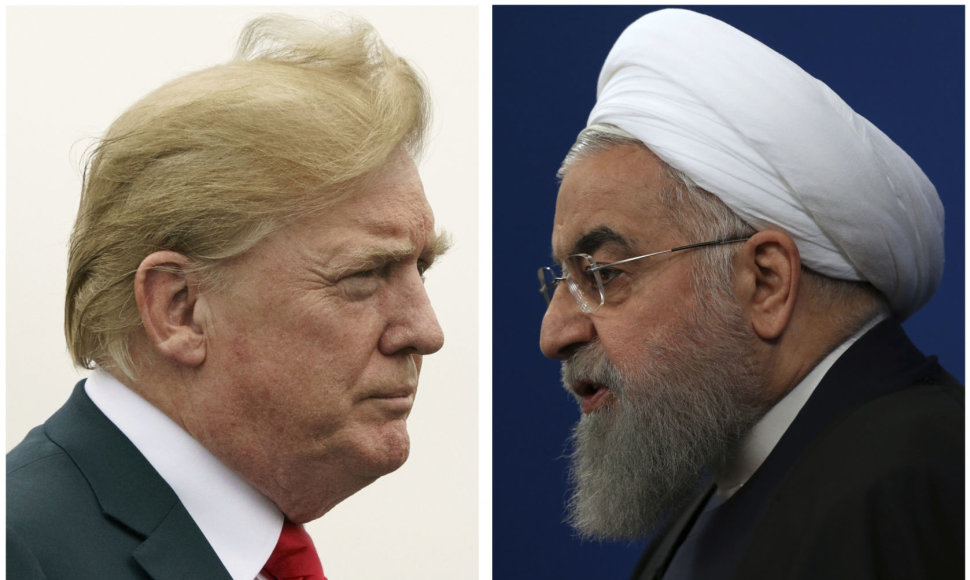 Donaldas Trumpas ir Hassanas Rouhani