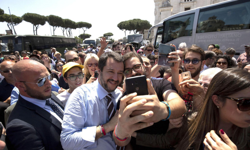 Matteo Salvini Sicilijoje