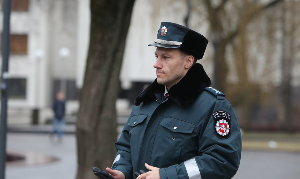 Policijos generalinis komisaras Linas Pernavas