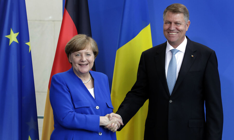 A.Merkel ir K.Iohannisas