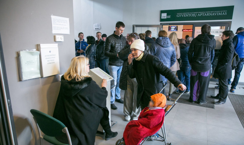 Eilės Valstybinėje mokesčių inspekcijoje