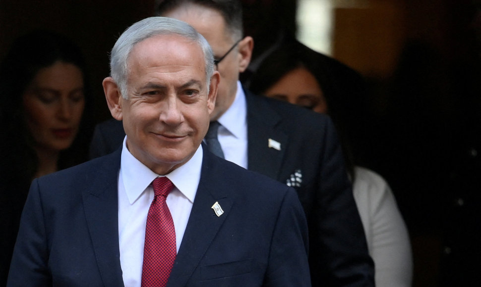 Izraelio ministras pirmininkas Benjaminas Netanyahu