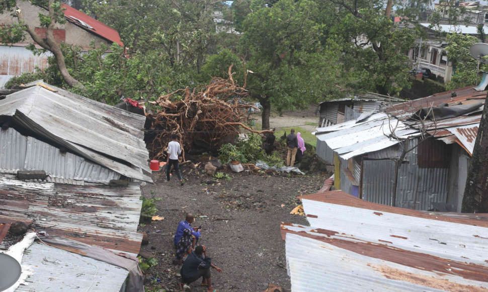 Ciklono Mozambike padariniai