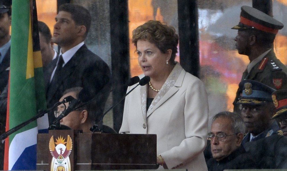Brazilijos prezidentė Dilma Rousseff