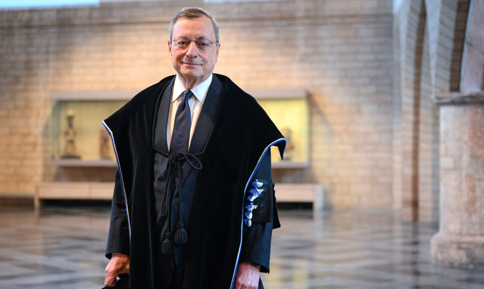 Mario Draghi  / ELIAS ROM / AFP