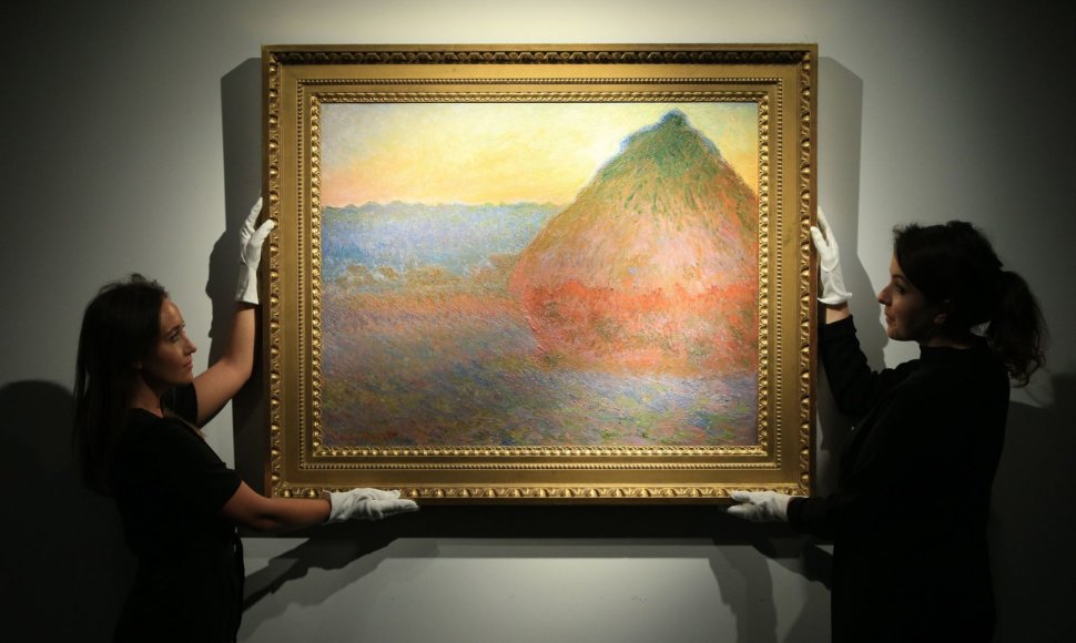 Claude Monet paveikslas aukcione Niujorke parduotas už 81,4 mln. dolerių