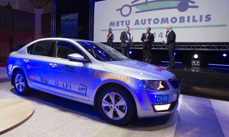 Lietuvos „Metų automobiliu 2014“ išrinkta „Škoda Octavia“ 