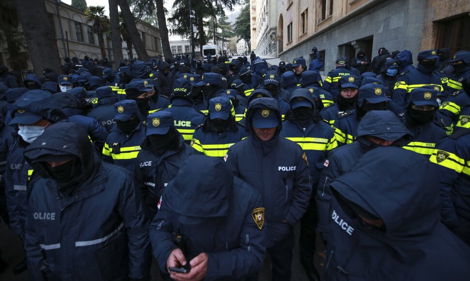 Protestai Sakartvele