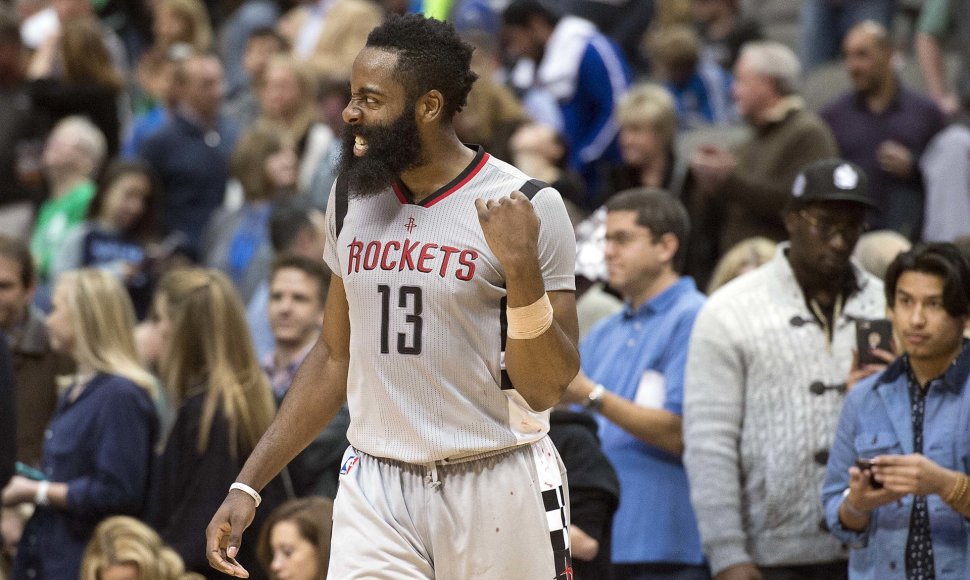 Houston Rockets ir Dallas Mavericks rugntynės