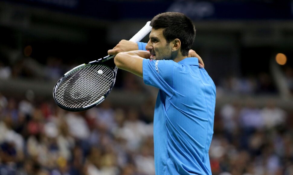 „US Open“ finalas: Stanas Wawrinka – Novakas Džokovičius