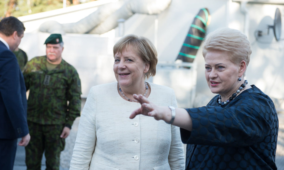 Angela Merkel lankėsi Rukloje