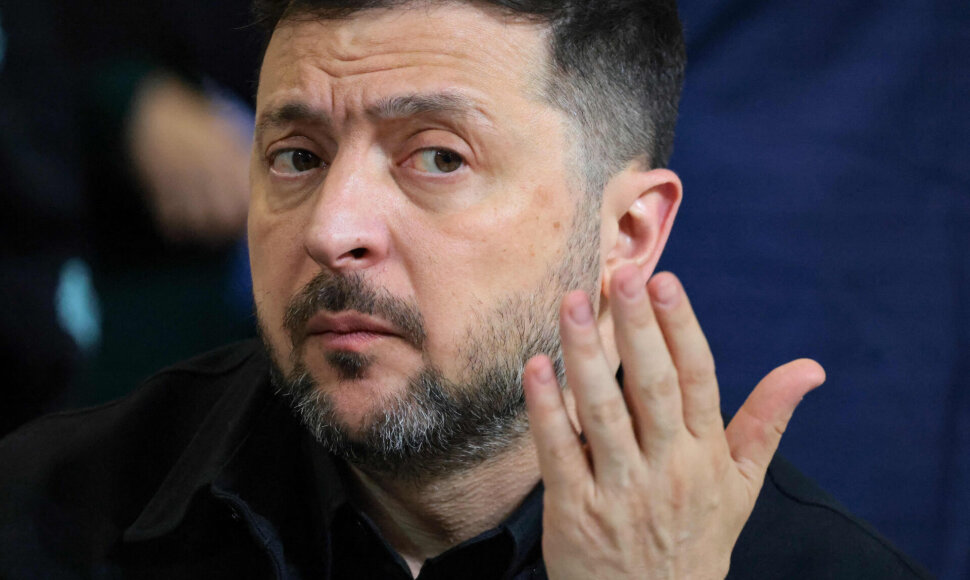 Volodymyras Zelenskis / LUDOVIC MARIN / AFP