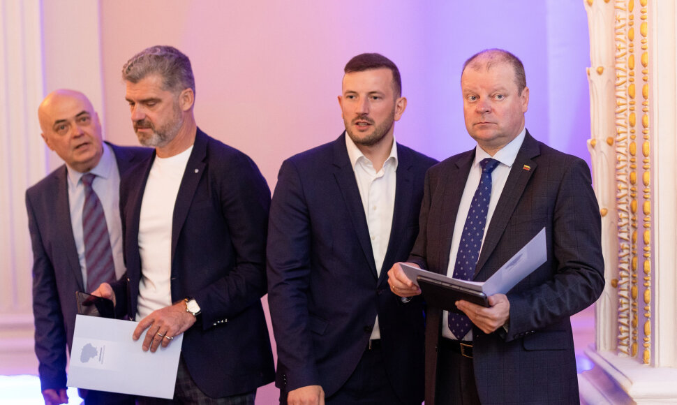 Žilvinas &Scaron;ilgalis, Virginijus Sinkevičius, Saulius Skvernelis