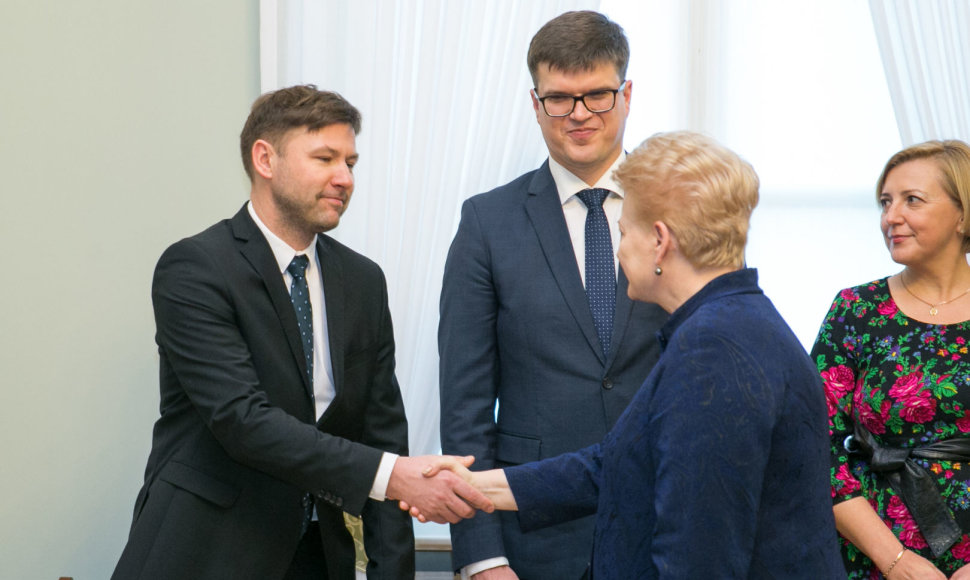 Andrius Navickas ir Dalia Grybauskaitė