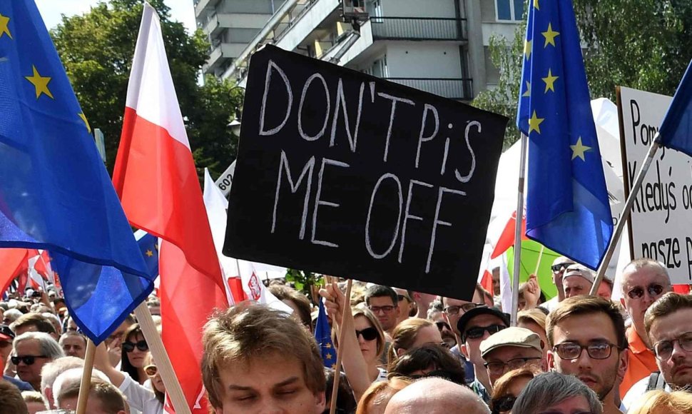 Protestas Lenkijoje