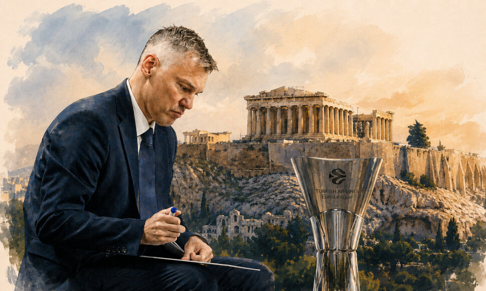 Šarūnas Jasikevičius sieks titulo Atėnuose