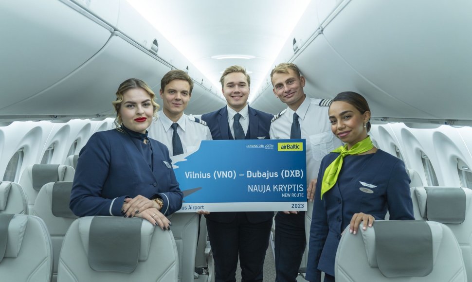 „Air Baltic“ pradeda 2023 m. žiemos sezoną iš Vilniaus
