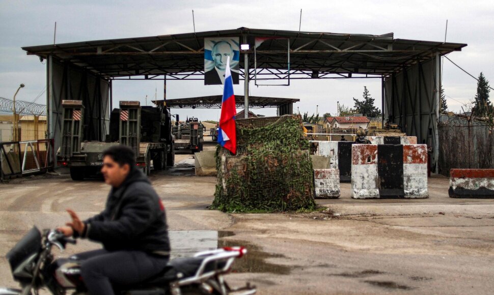 Hmeimimo bazė / AAREF WATAD / AFP