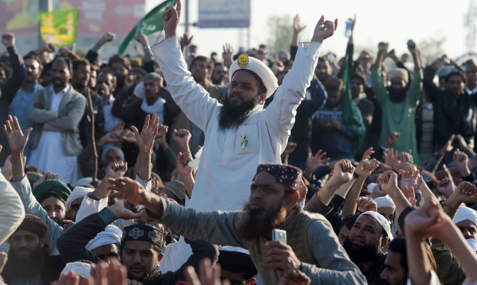 Protestas Pakistane