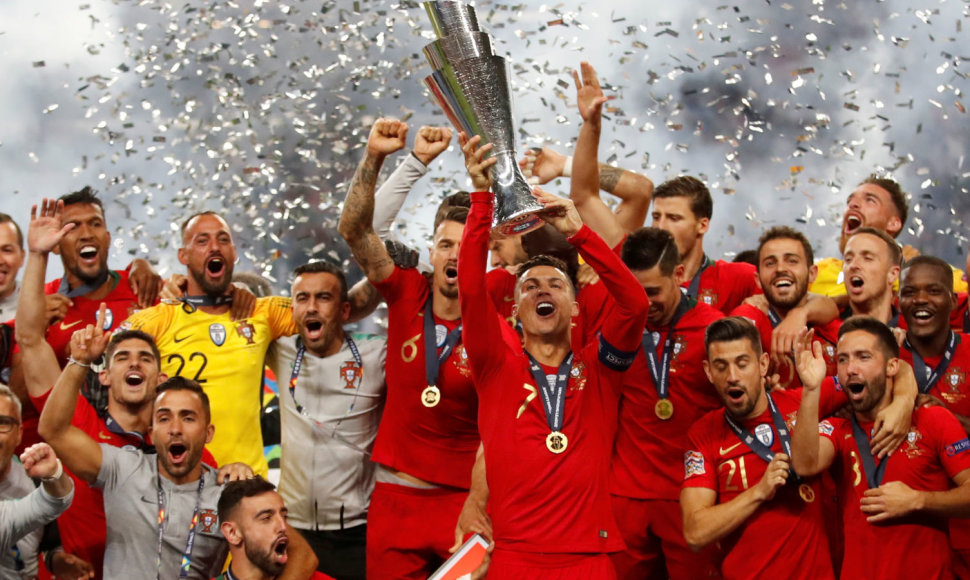 Portugalijos triumfas UEFA Tautų lygos turnyre