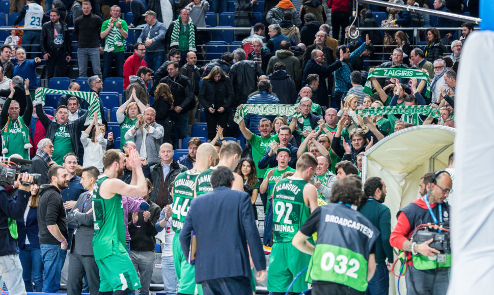 „Žalgiris“ ir „Žalgirio“ fanai