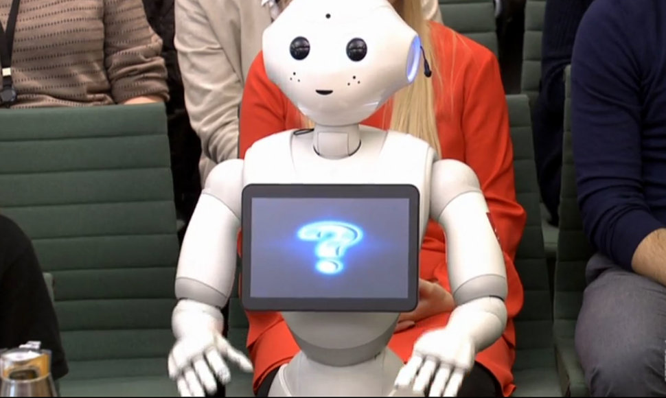 Robotė JK parlamente
