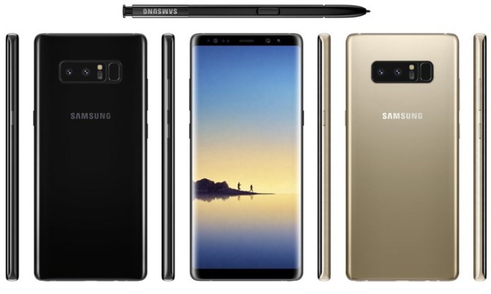 „Samsung Note 8“