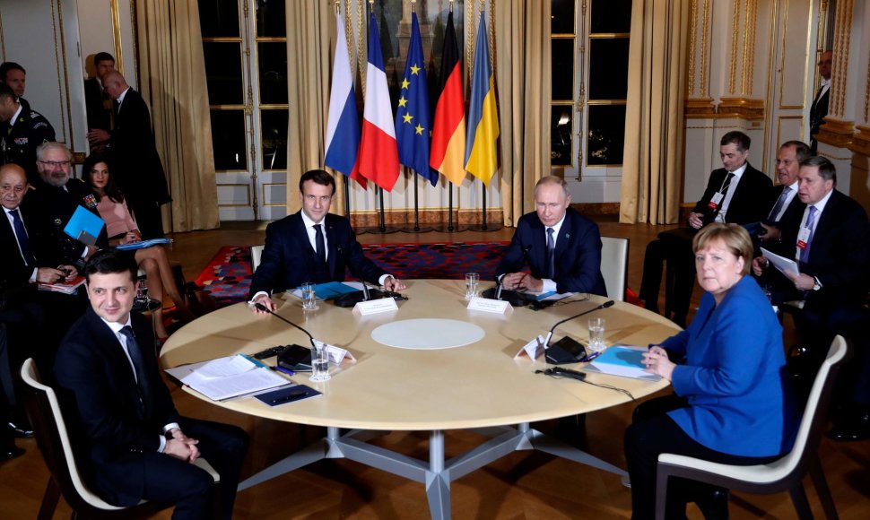 „Normandijos ketverto“ susitikimas Paryžiuje