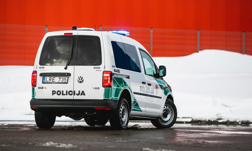 „Tukada Tech“ suprojektuoti policijos „Volkswagen Caddy“