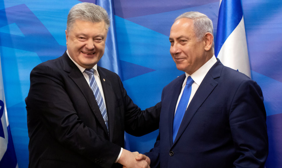 Petro Porošenka ir Benjaminas Netanyahu