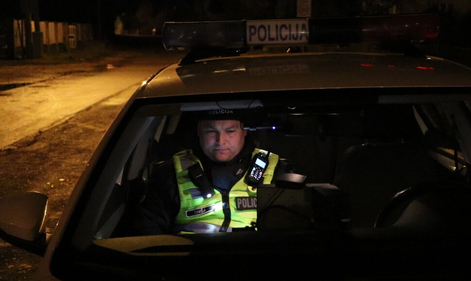 Policijos reidas &Scaron;iauliuose