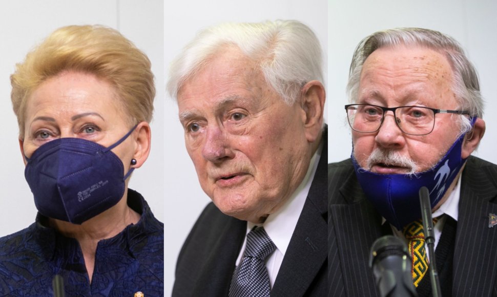 Dalia Grybauskaitė, Valdas Adamkus, Vytautas Landsbergis