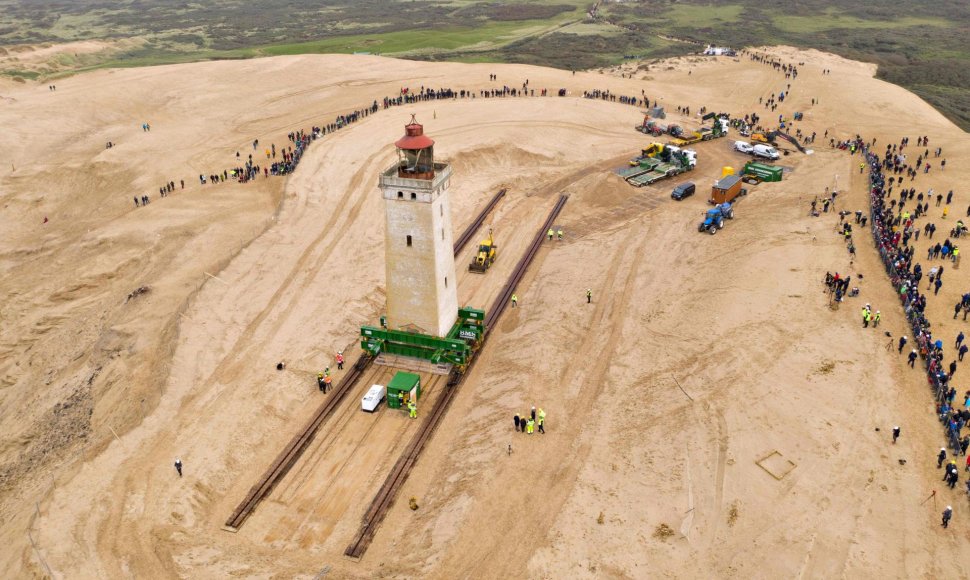 Rubjerg Knude švyturys Danijoje