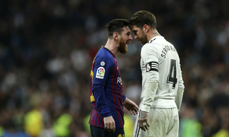 Lionelis Messi ir Sergio Ramosas