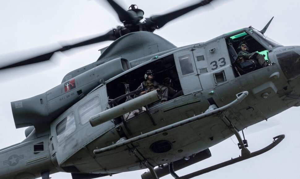 Karinis sraigtasparnis „UH-1Y Venom“ / Asociatyvinė nuotr.