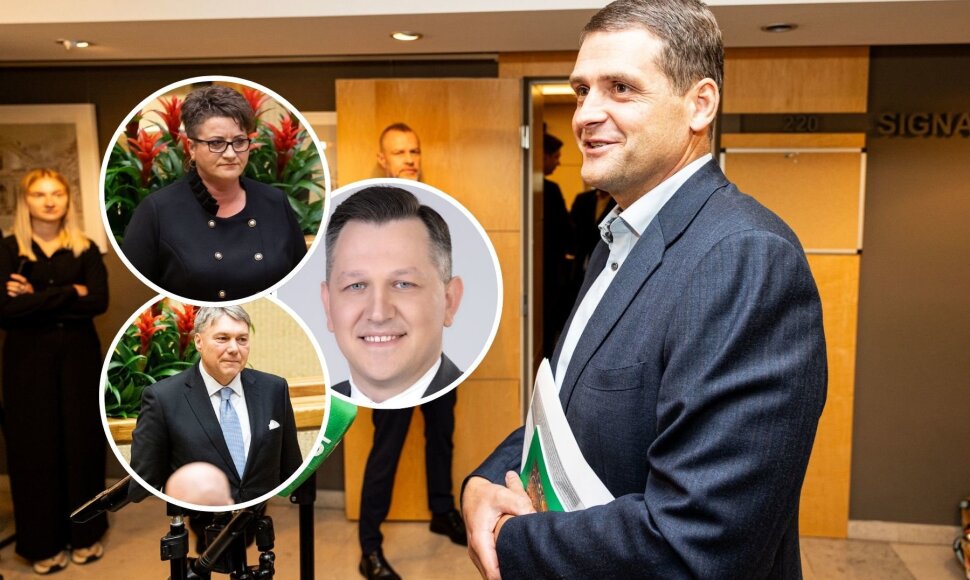 Remigijus Žemaitaitis, Mantas Stulgaitis, Dainius Varnas ir Lina Šukytė-Korsakė
