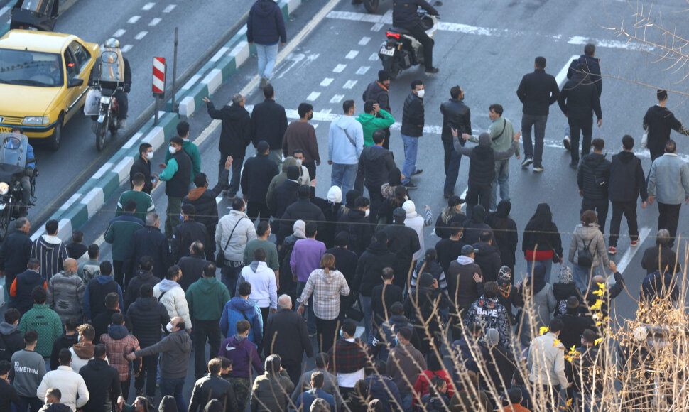 Protestai Irane / HANDOUT / AFP