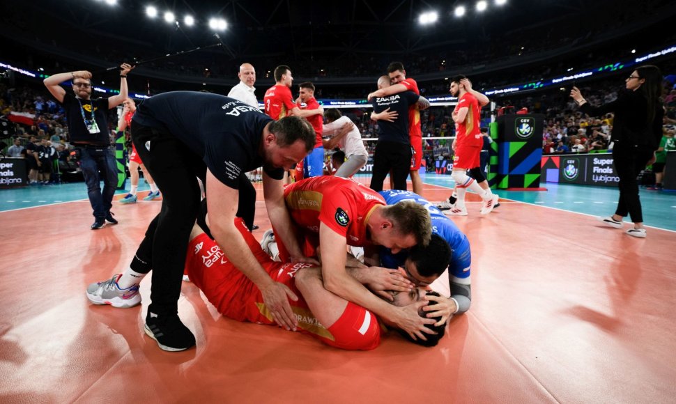 Kendzežyno-Kozlės „Azoty-ZAKSA“ tinklininkų triumfas.