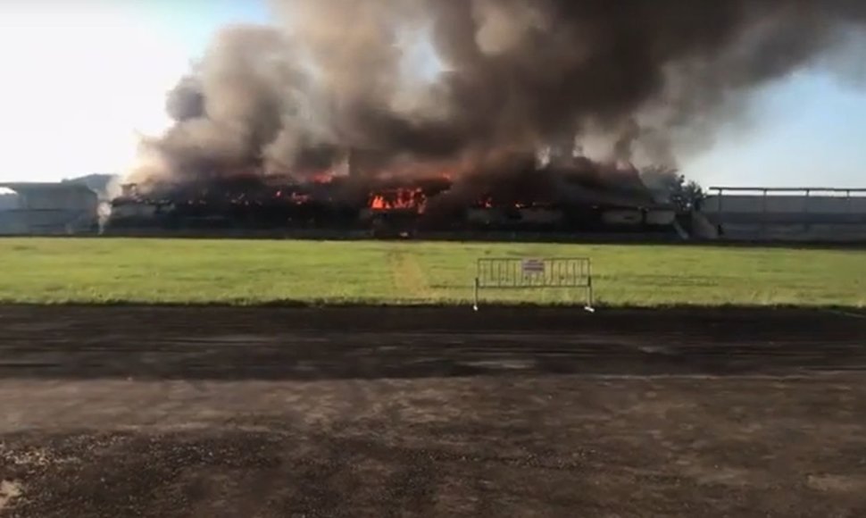 Deganti „vagnerovcų“ bazė Kadijivkos stadione