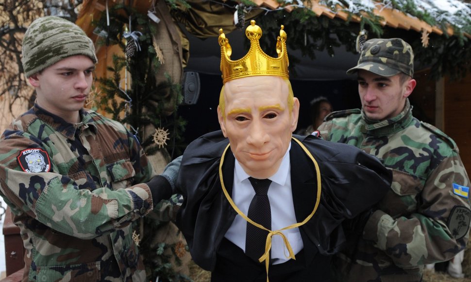 Karalius Erodas ukrainiečių Kalėdiniame vaidinime tapo Vladimiru Putinu