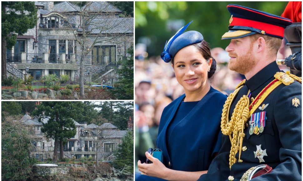 Vila „Mille Fleurs“, Meghan Markle, princas Harry