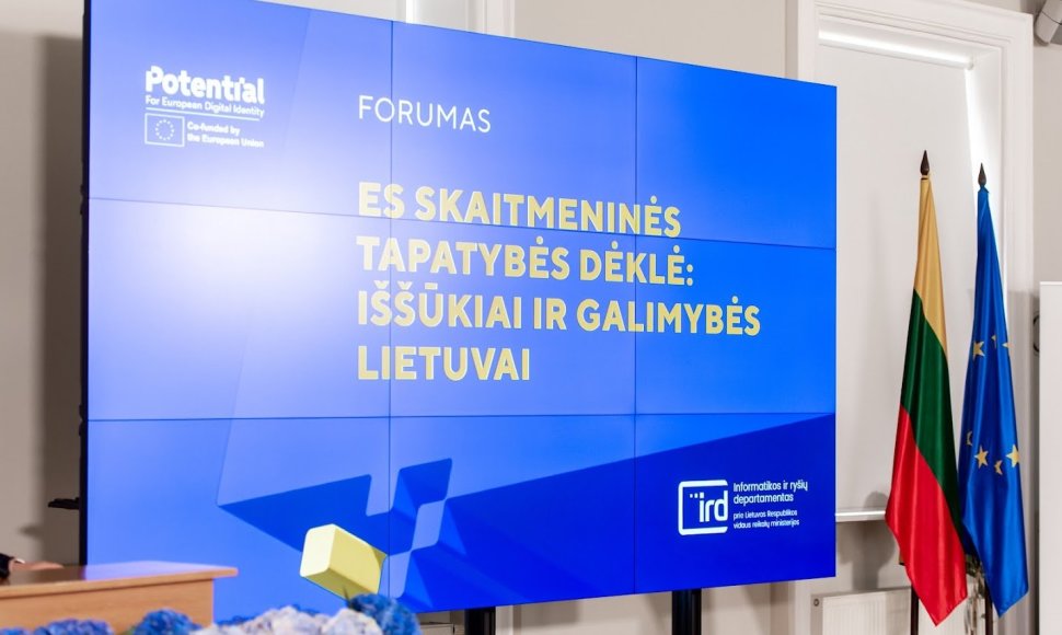 „ES skaitmeninės tapatybės dėklė: iššūkiai ir galimybės Lietuvai“