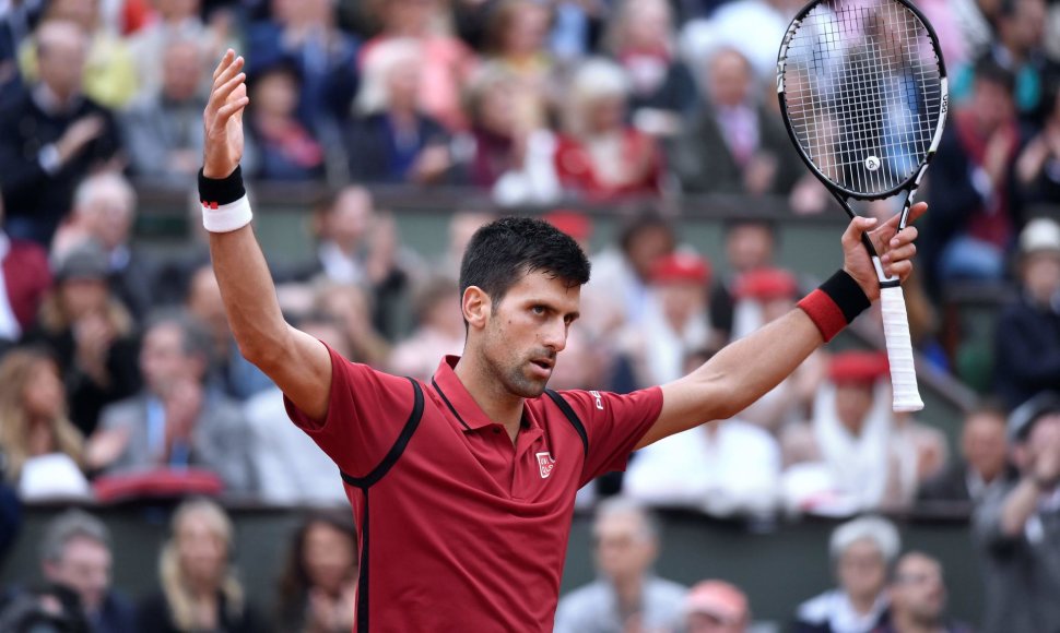 Novakas Džokovičius tapo „Roland Garros“ čempionu