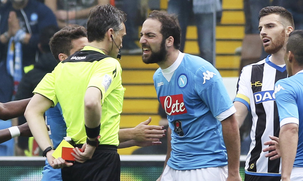 Gonzalo Higuaino įniršis