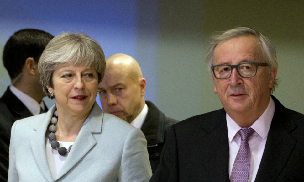 Th.May ir J.C.Junckeris Briuselyje gruodžio 8-osios rytą