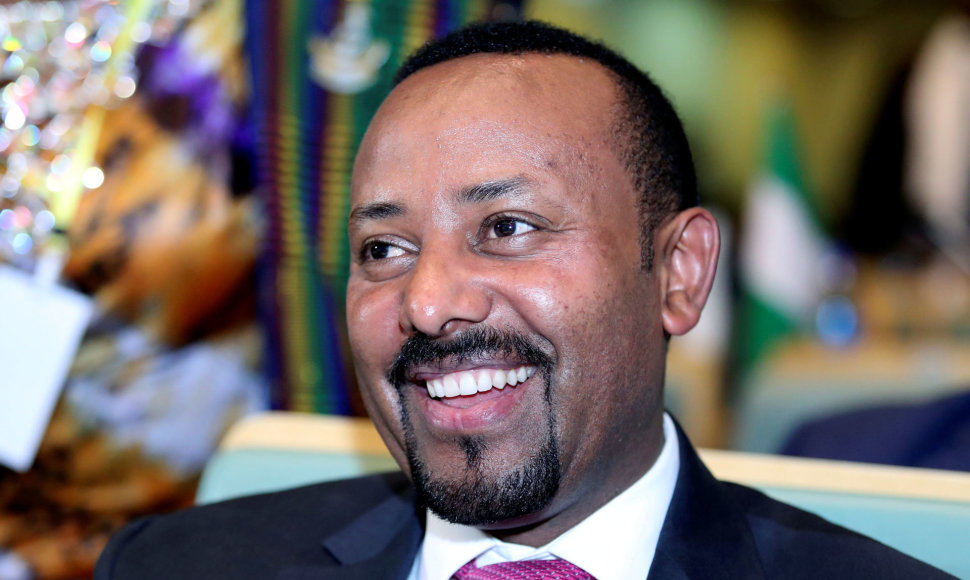 Etiopijos premjeras Abiy Ahmedas