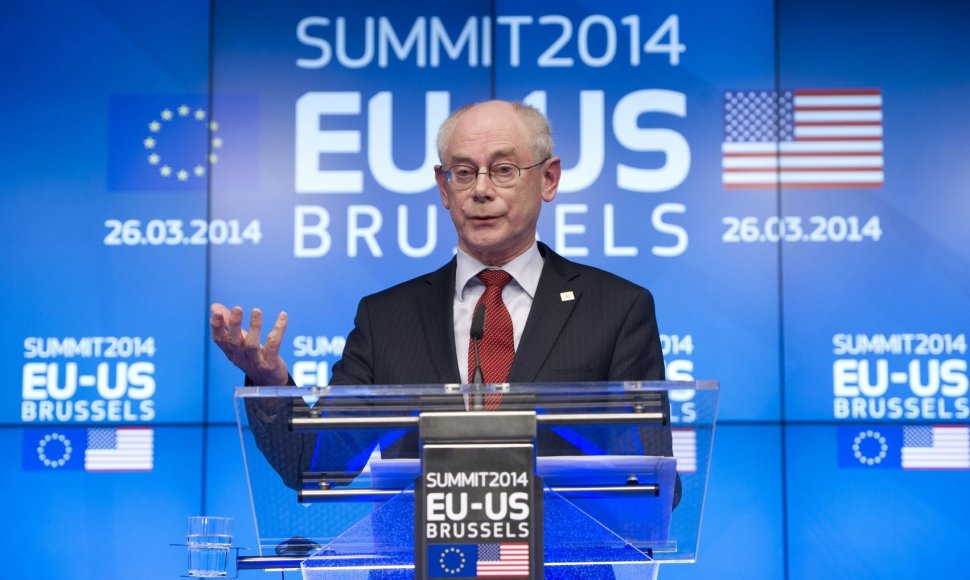 Europos Vadovų Tarybos Pirmininkas Hermanas Van Rompuy