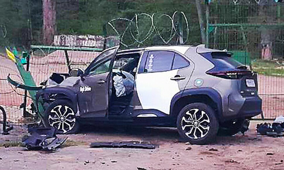 &bdquo;Bolt&ldquo; automobilis pasienyje su Baltarusija