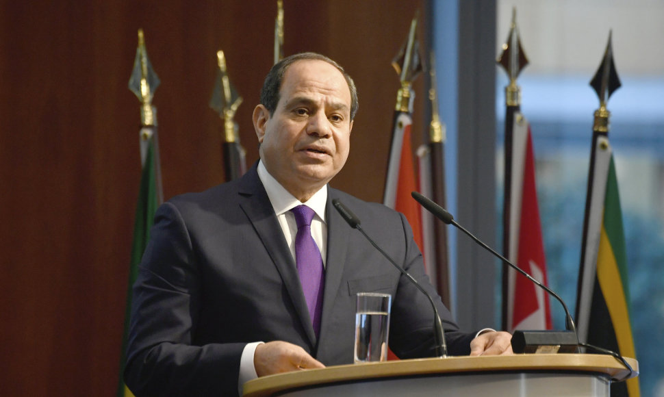 Egipto prezidentas Abdelas Fattahas al-Sisi